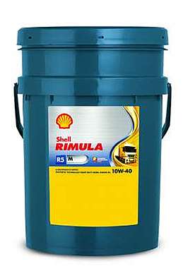 Shell Rimula R5 M 10W-40 (20 л) Моторное дизельное масло