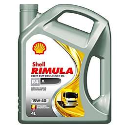 Shell RIMULA R4 X 15W-40 (4 л) Моторное дизельное масло
