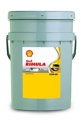 Shell RIMULA R4 X 15W-40 (20 л) Моторное дизельное масло