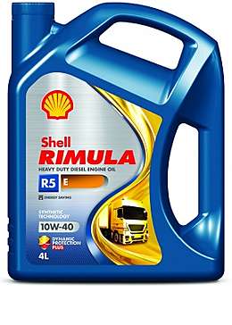 Shell RIMULA R5 E 10W-40 (4 л) Моторное дизельное масло