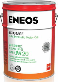 ENEOS   Ecostage    100% Synt.   SN   0W20      20л