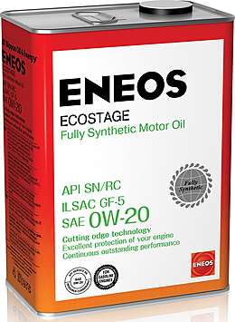 ENEOS   Ecostage    100% Synt.   SN   0W20        4л
