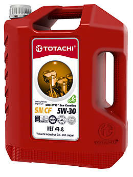 TOTACHI DENTO  Eco Gasoline Semi-Synthetic API SN/CF 5W-30    4л