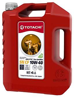 TOTACHI DENTO  Eco Gasoline Semi-Synthetic API SN/CF 10W-40    4л