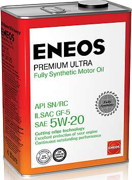 ENEOS   Premium Ultra    100% Synt.   SN   5W20        4л 