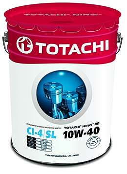 TOTACHI   NIRO    HD  Semi-Synthetic  API CI-4/SL 10W-40     19л