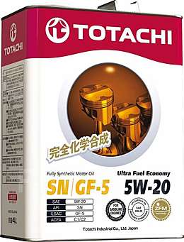 TOTACHI   Ultra Fuel  Fully Synthetic  SN     5W-20      4л