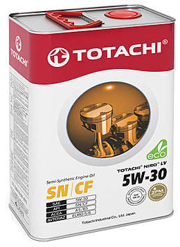 TOTACHI NIRO    LV  Semi-Synthetic  SN/CF    5W-30    4л