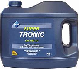 Моторное масло ARAL SuperTronic SAE 0W-40 (4л)