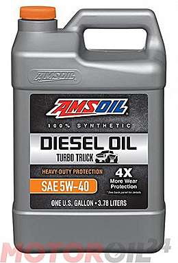 Моторное масло AMSOIL Heavy-Duty Synthetic Diesel Oil SAE 5W-40 (0.946л)