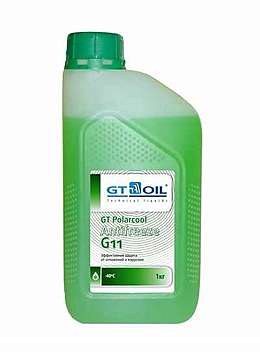 GT OIL Polarcool Антифриз G11 готовый зеленый (1л)
