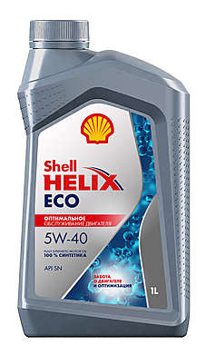 Shell Масло мотор синт Shell Helix ECO 5W40 (1л)