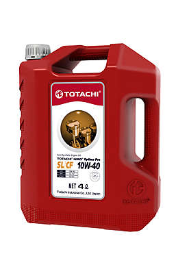 TOTACHI  Моторное масло NIRO Optima PRO Semi-Synthetic SL/CF 10W40 4л