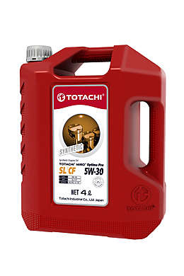 TOTACHI  Моторное масло NIRO Optima PRO Synthetic 5W30 SL/CF пласт. 4л