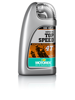 MOTOREX мото масло моторное TOP SPEED 4T 5W/40 JASO MA 2 (1л.)