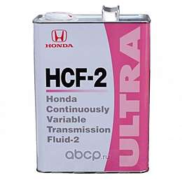 HONDA 0826099964 Масло трансмиссионное Honda HCF-2,для вариаторов, 4л,